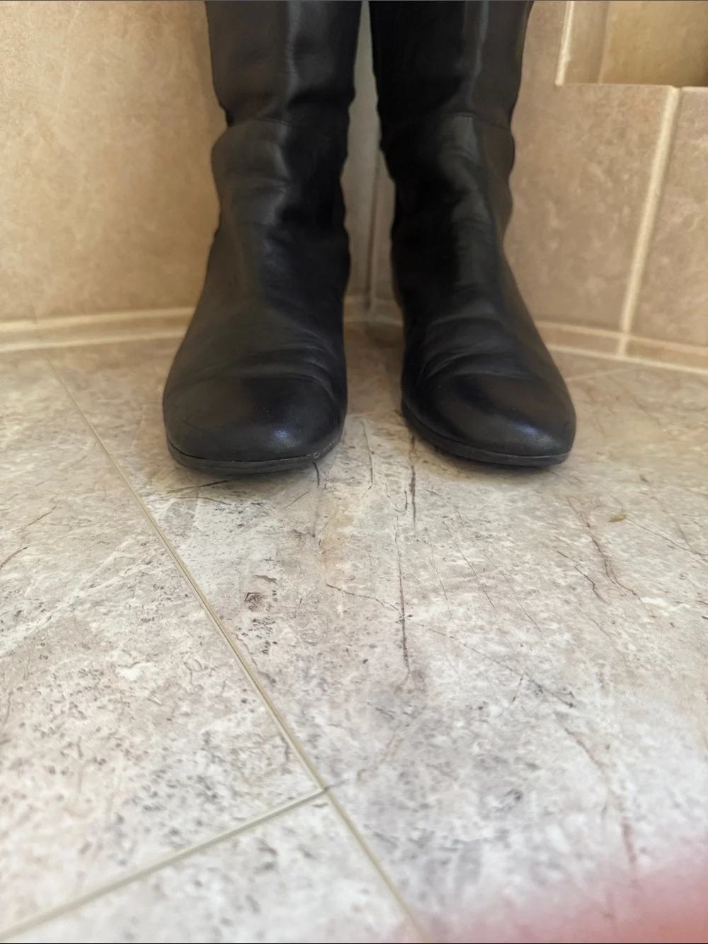 Vince Camuto Karita Over the Knee Black Boots